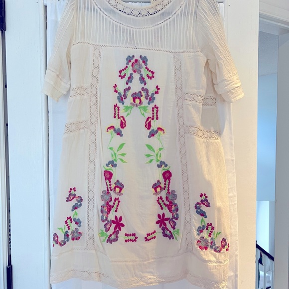 Free people embroidered dress - Picture 1 of 2